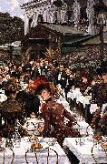James Tissot The Artists' Wives oil painting on canvas